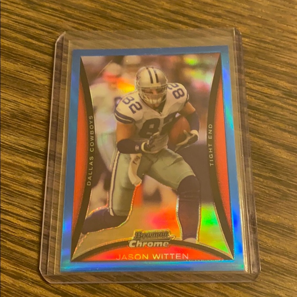 Jason Witten Blue Refractor 2008 Chrome 99/150